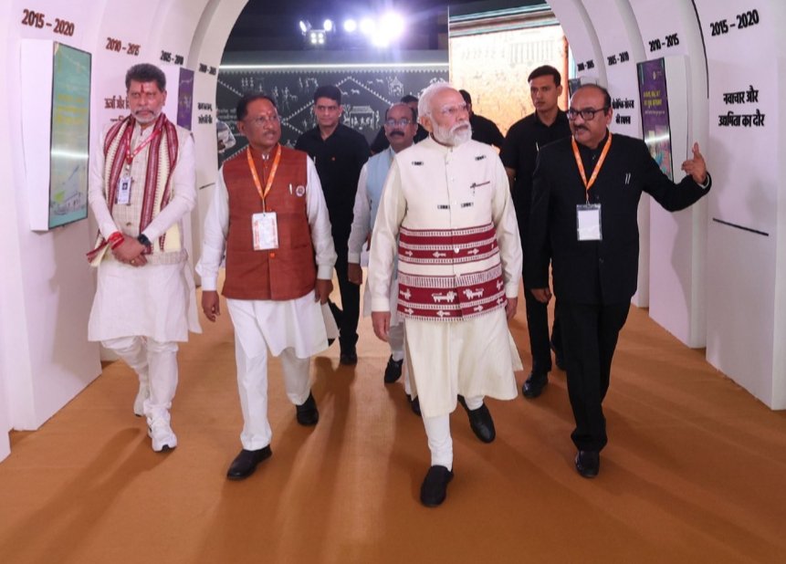 छत्तीसगढ़ के 25 वर्ष पूर्ण, पीएम मोदी बोले—अगले 25 साल होंगे विकास का स्वर्णकाल